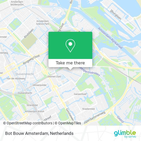 Bot Bouw Amsterdam Karte