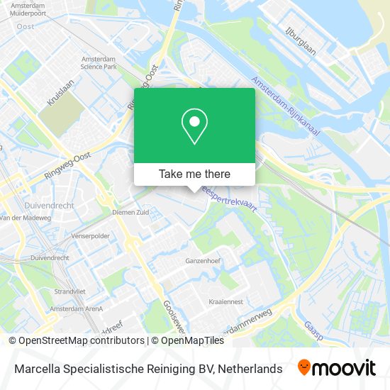 Marcella Specialistische Reiniging BV map