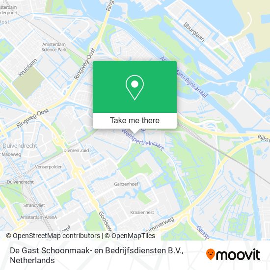 De Gast Schoonmaak- en Bedrijfsdiensten B.V. map