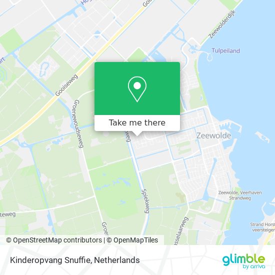 Kinderopvang Snuffie map