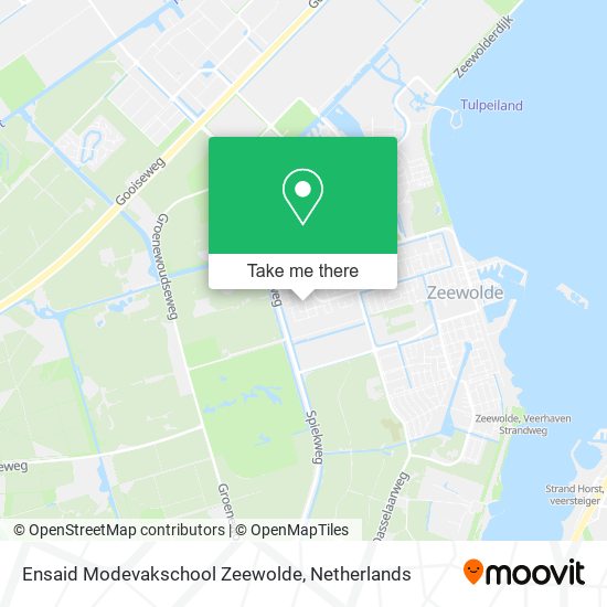 Ensaid Modevakschool Zeewolde map