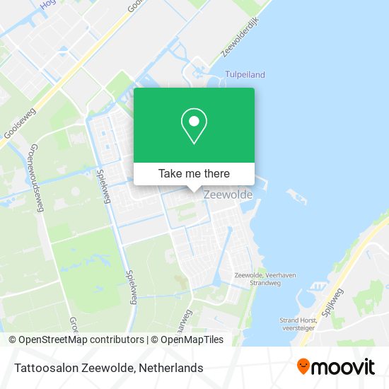 Tattoosalon Zeewolde map