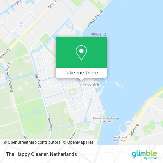 The Happy Cleaner map