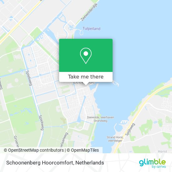 Schoonenberg Hoorcomfort map