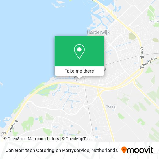 Jan Gerritsen Catering en Partyservice map