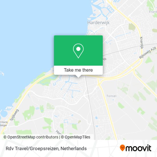 Rdv Travel/Groepsreizen Karte