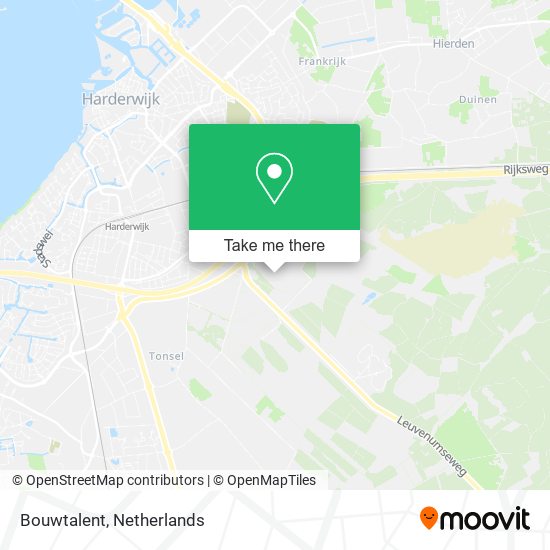 Bouwtalent map