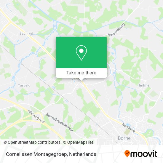 Cornelissen Montagegroep map