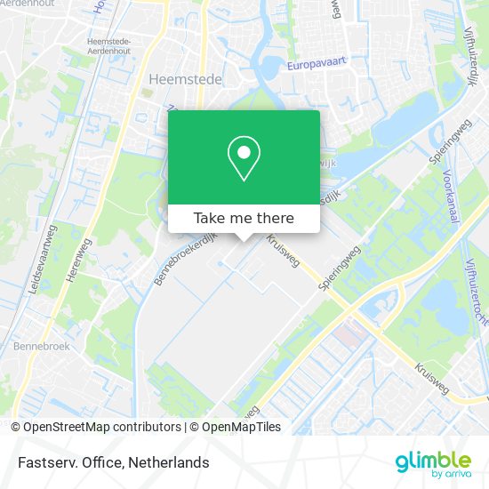 Fastserv. Office map