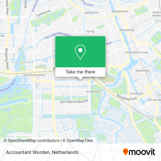 Accountant Worden map