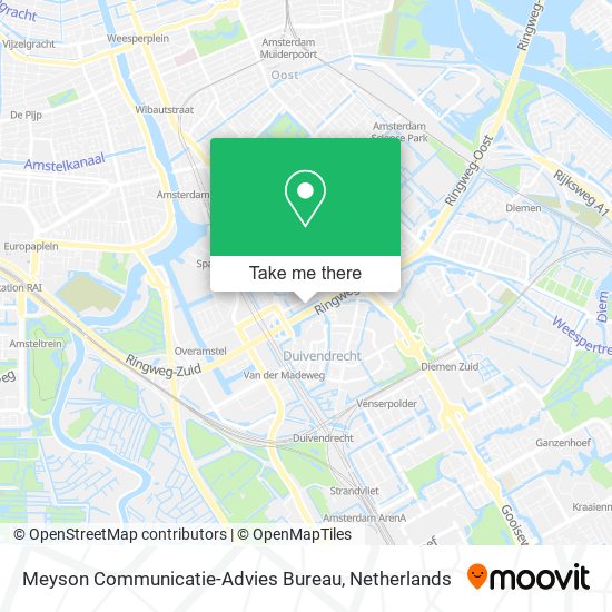 Meyson Communicatie-Advies Bureau map