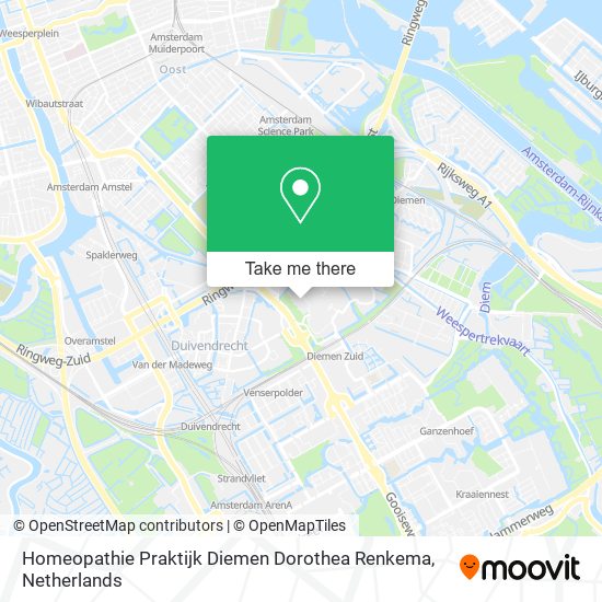 Homeopathie Praktijk Diemen Dorothea Renkema map