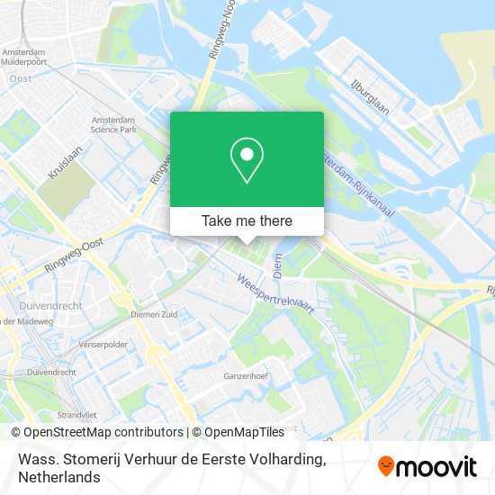 Wass. Stomerij Verhuur de Eerste Volharding map