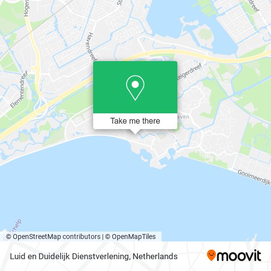 Luid en Duidelijk Dienstverlening map