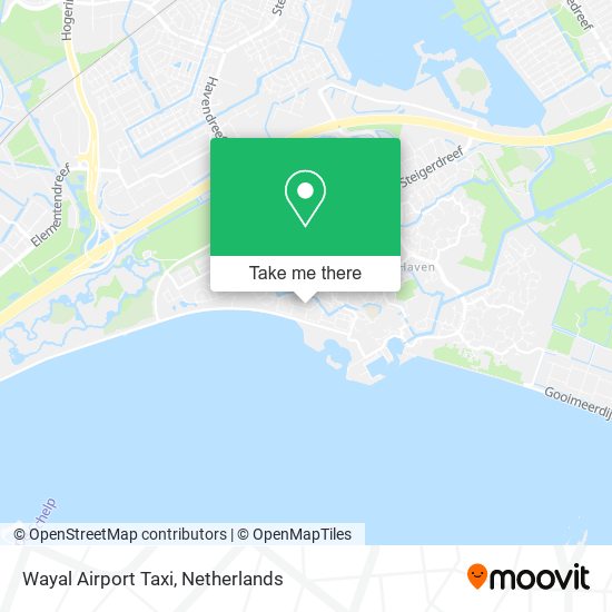 Wayal Airport Taxi map