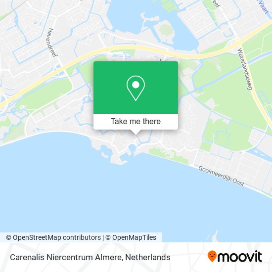 Carenalis Niercentrum Almere map