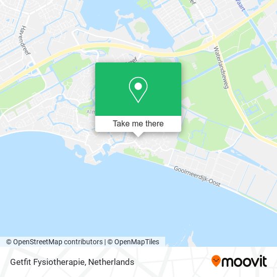 Getfit Fysiotherapie map