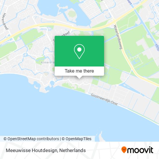 Meeuwisse Houtdesign map