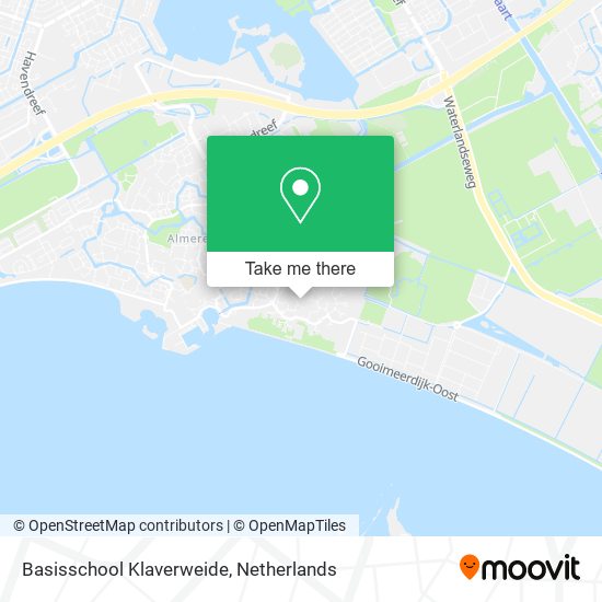Basisschool Klaverweide map