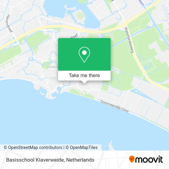 Basisschool Klaverweide map