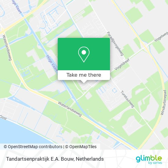 Tandartsenpraktijk E.A. Bouw Karte