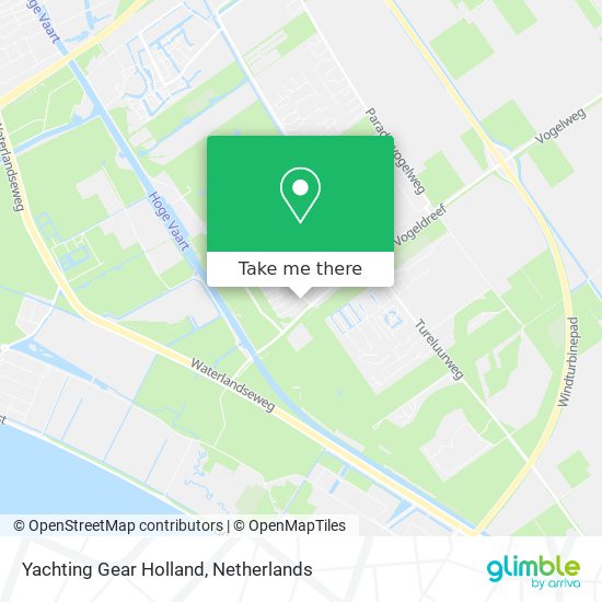 Yachting Gear Holland map