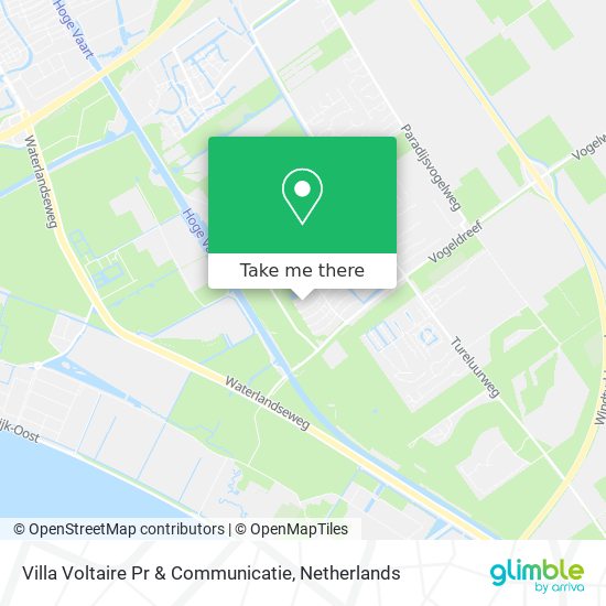 Villa Voltaire Pr & Communicatie map