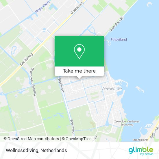 Wellnessdiving map