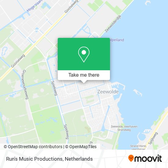 Run's Music Productions map