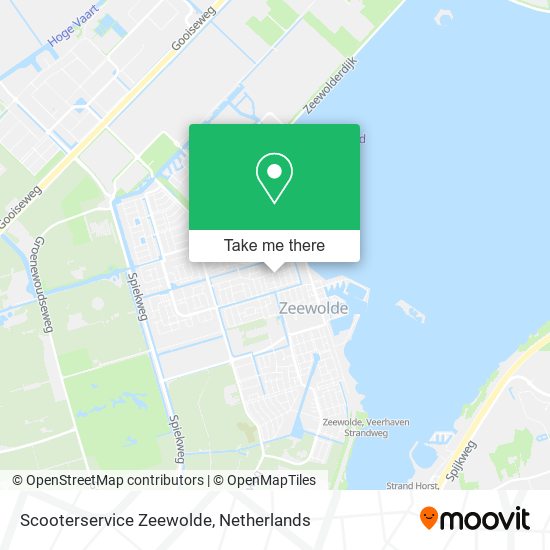 Scooterservice Zeewolde map