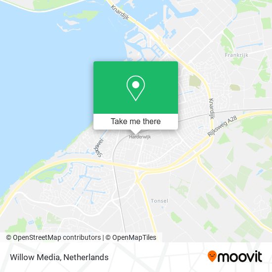 Willow Media map