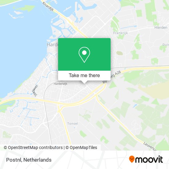 Postnl map