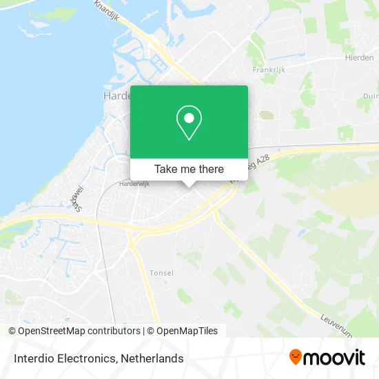 Interdio Electronics map