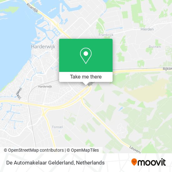 De Automakelaar Gelderland Karte