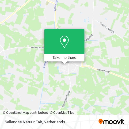 Sallandse Natuur Fair map