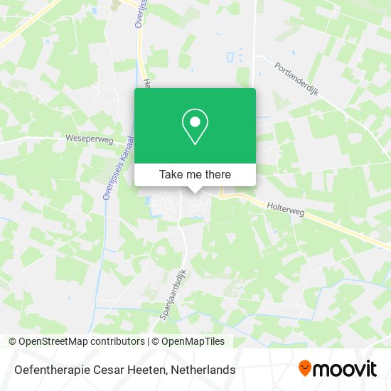 Oefentherapie Cesar Heeten map