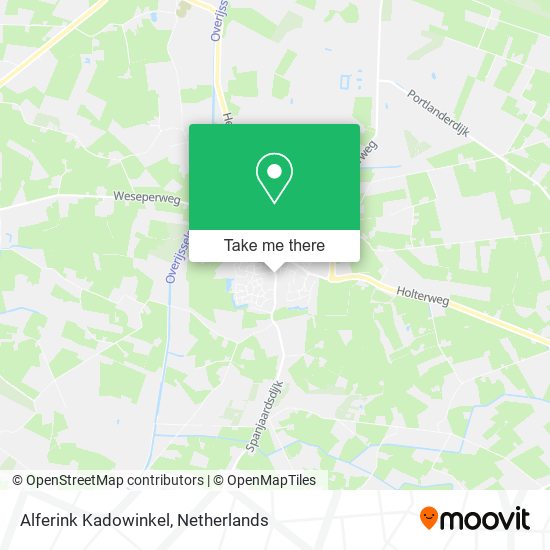 Alferink Kadowinkel map