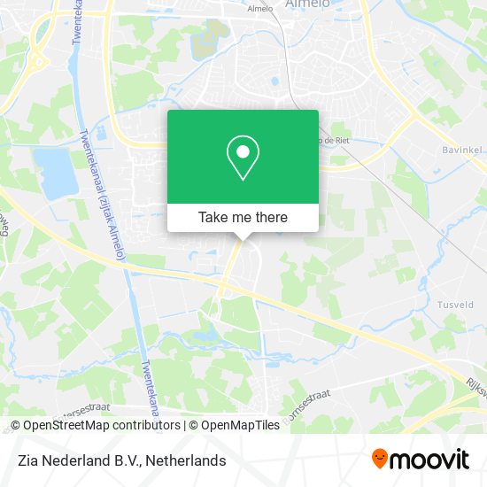 Zia Nederland B.V. map