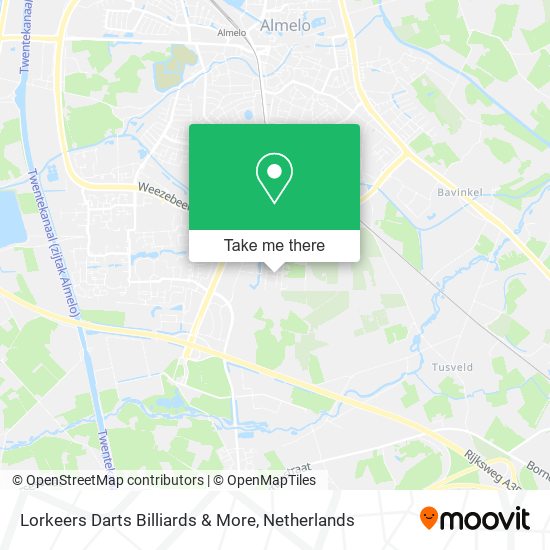 Lorkeers Darts Billiards & More map