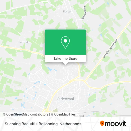 Stichting Beautiful Ballooning map