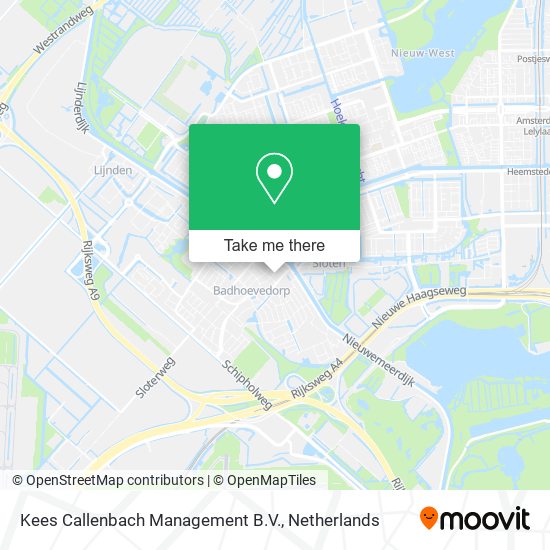 Kees Callenbach Management B.V. map