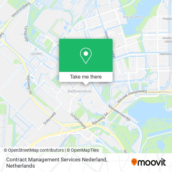 Contract Management Services Nederland map