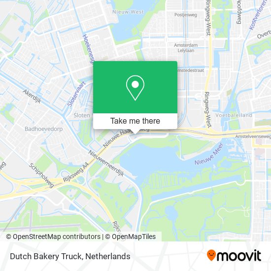 Dutch Bakery Truck map
