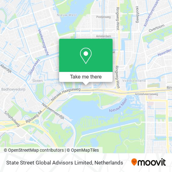 State Street Global Advisors Limited map