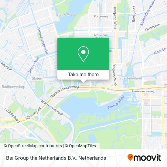 Bsi Group the Netherlands B.V. map