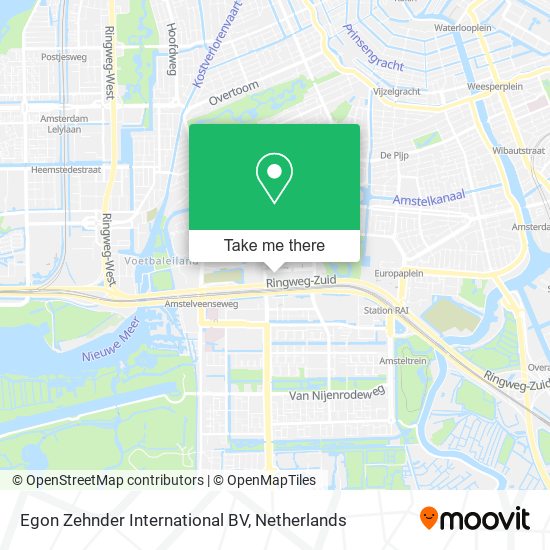 Egon Zehnder International BV Karte