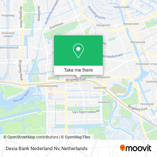 Dexia Bank Nederland Nv map