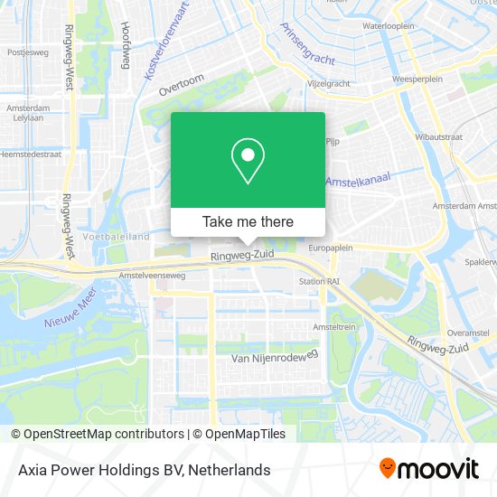 Axia Power Holdings BV map