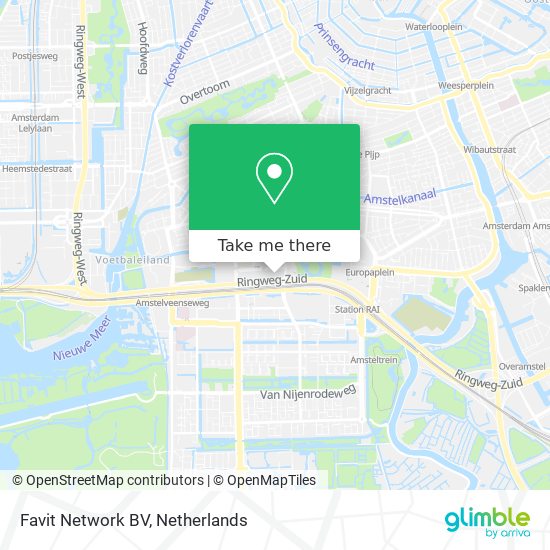 Favit Network BV map