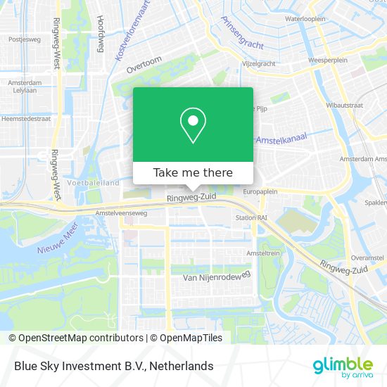 Blue Sky Investment B.V. map